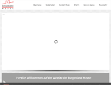 Tablet Screenshot of burgenland-messe.at
